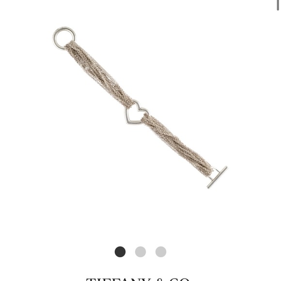 TIFFANY & Co. Inspired Mesh Heart Bracelet - Picture 3 of 12